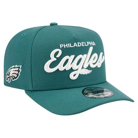 Men
s New Era  Midnight Green Philadelphia Eagles Local Play A-Frame 9FIFTY Snapback Hat