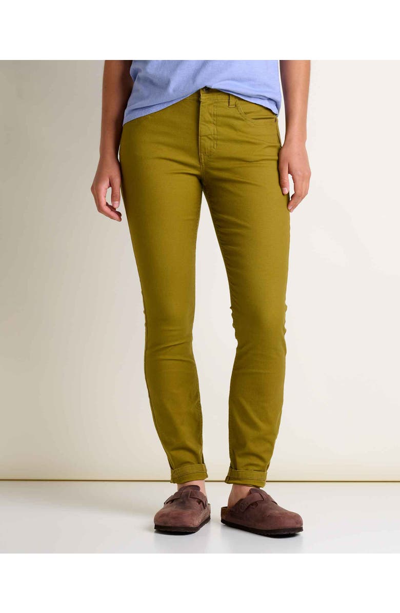 Toad & Co Earthworks 5 Pocket Skinny Pant, Main, color, Coyote