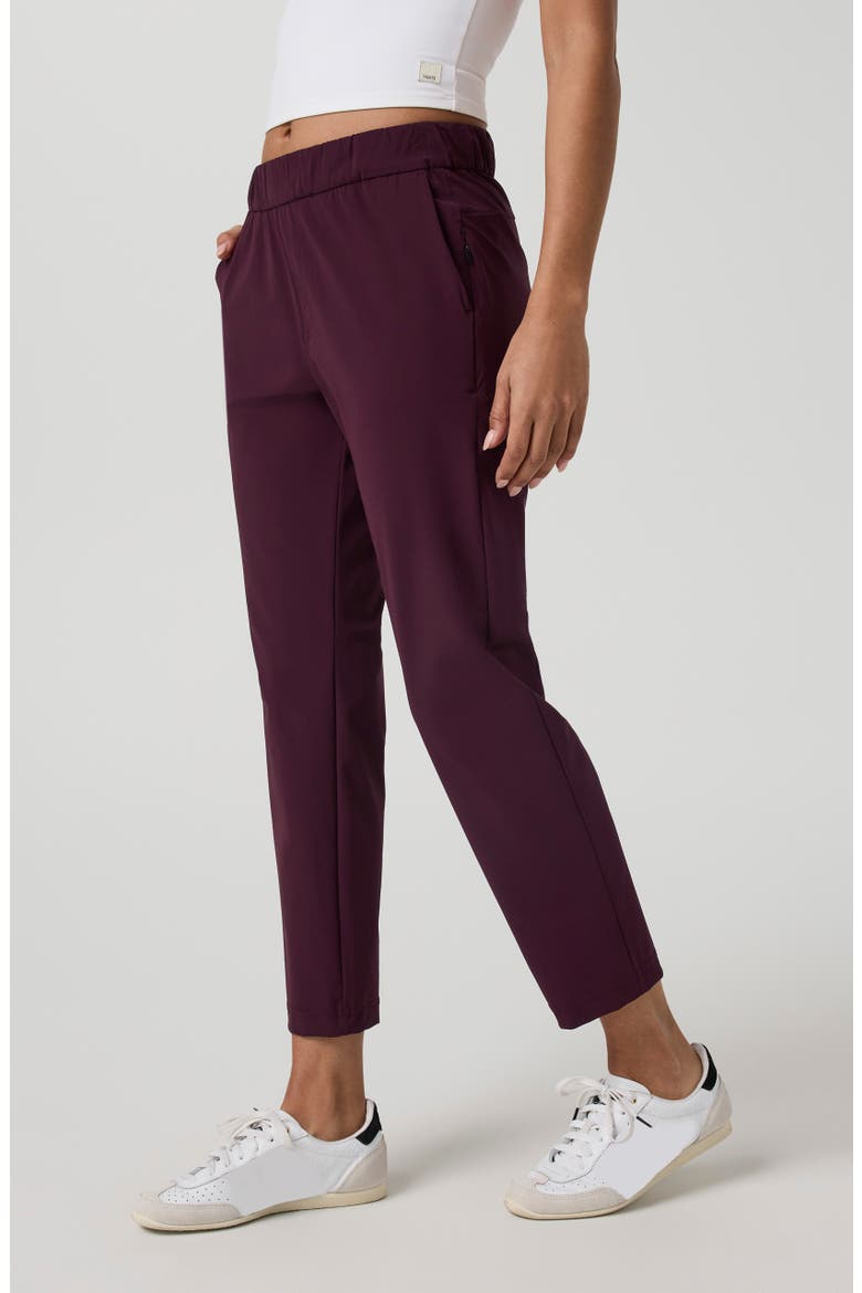 Miles Ankle Pants, Alternate, color, CERISE