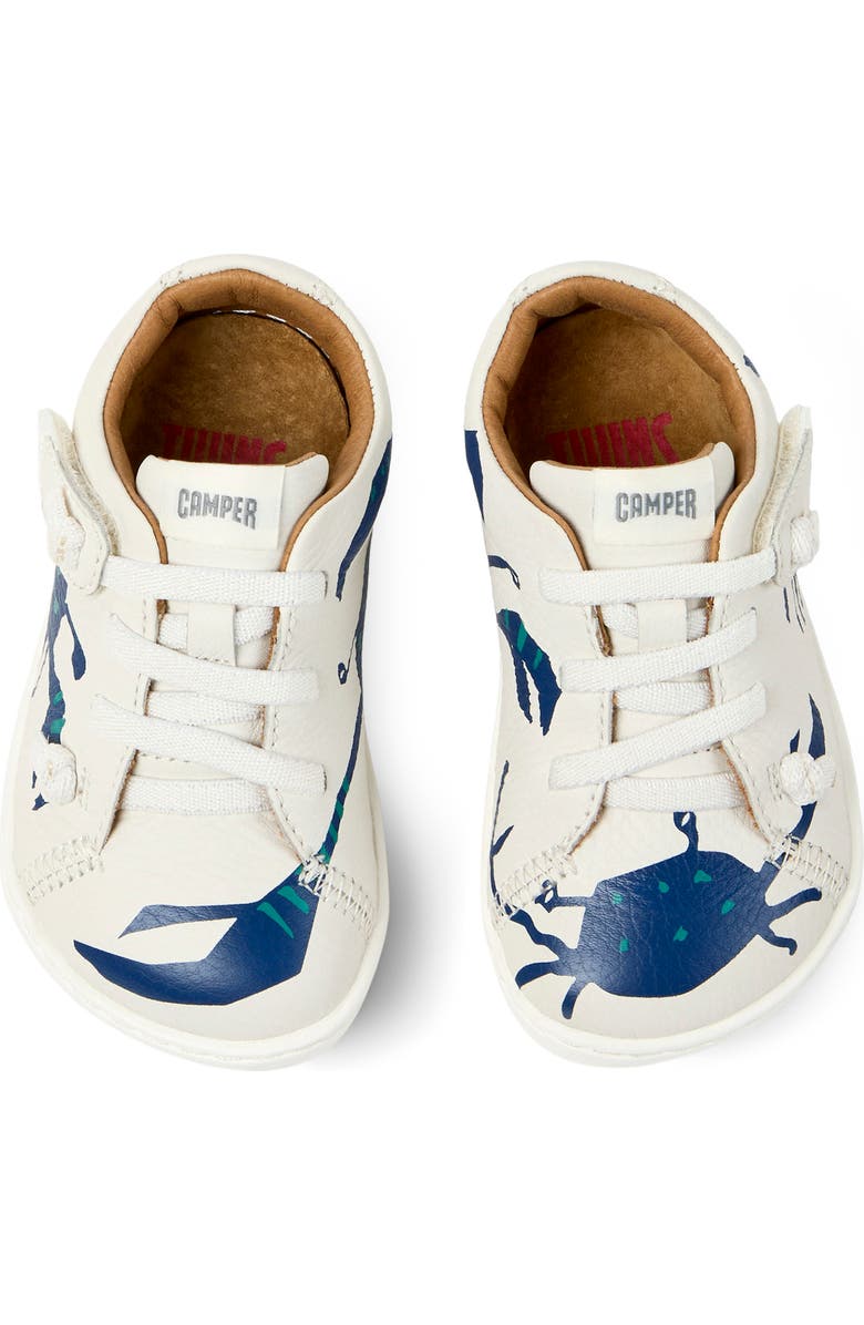 Camper Kids' Peu Cami Twins Sneaker, Alternate, color, White Natural