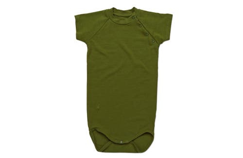Vild House Of Little Ss Bodysuit In Untamed Green