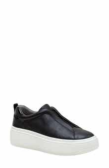 Linea Paolo Golde Platform Sneaker