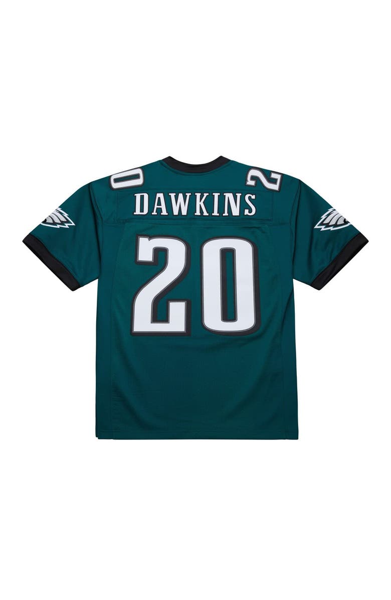 Mitchell & Ness Men's Mitchell & Ness Brian Dawkins Green Philadelphia Eagles 2007 Authentic Throwback Retired Player Jersey, Alternate, color, Green