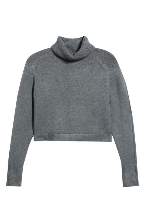 Pugliese Crop Turtleneck Sweater