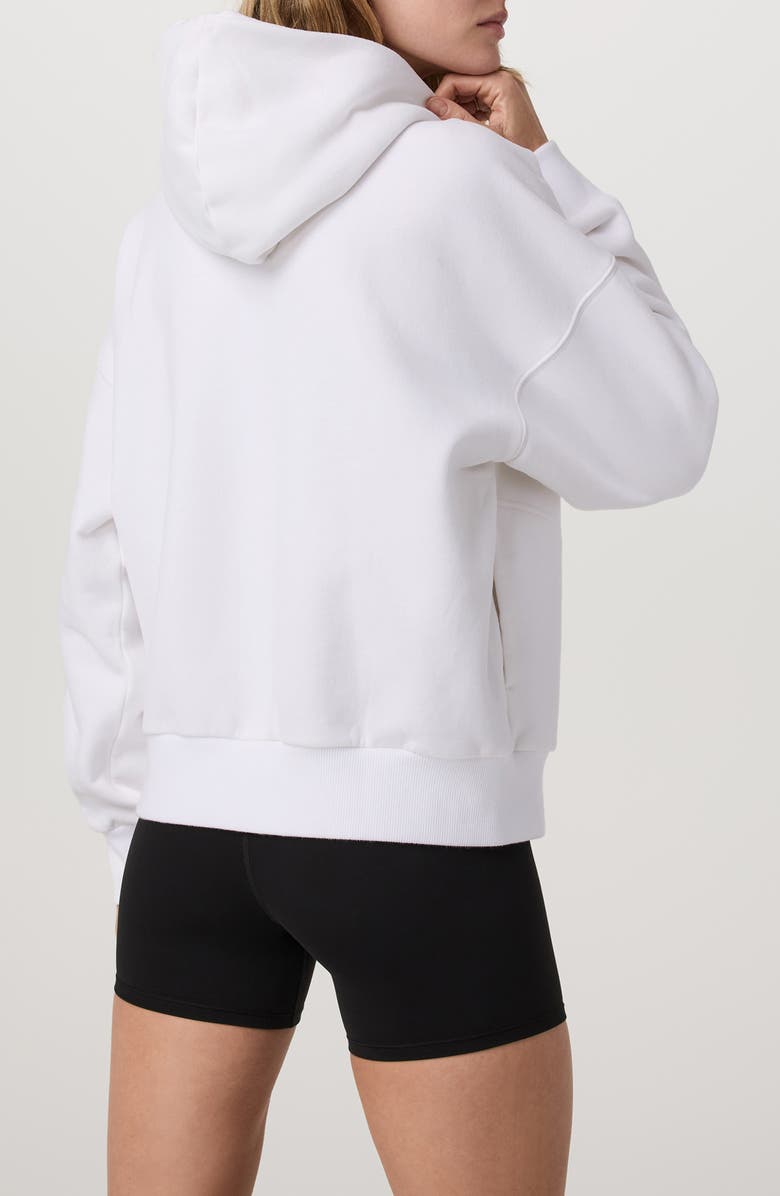 Vuori Restore Half Zip Hoodie, Alternate, color, White
