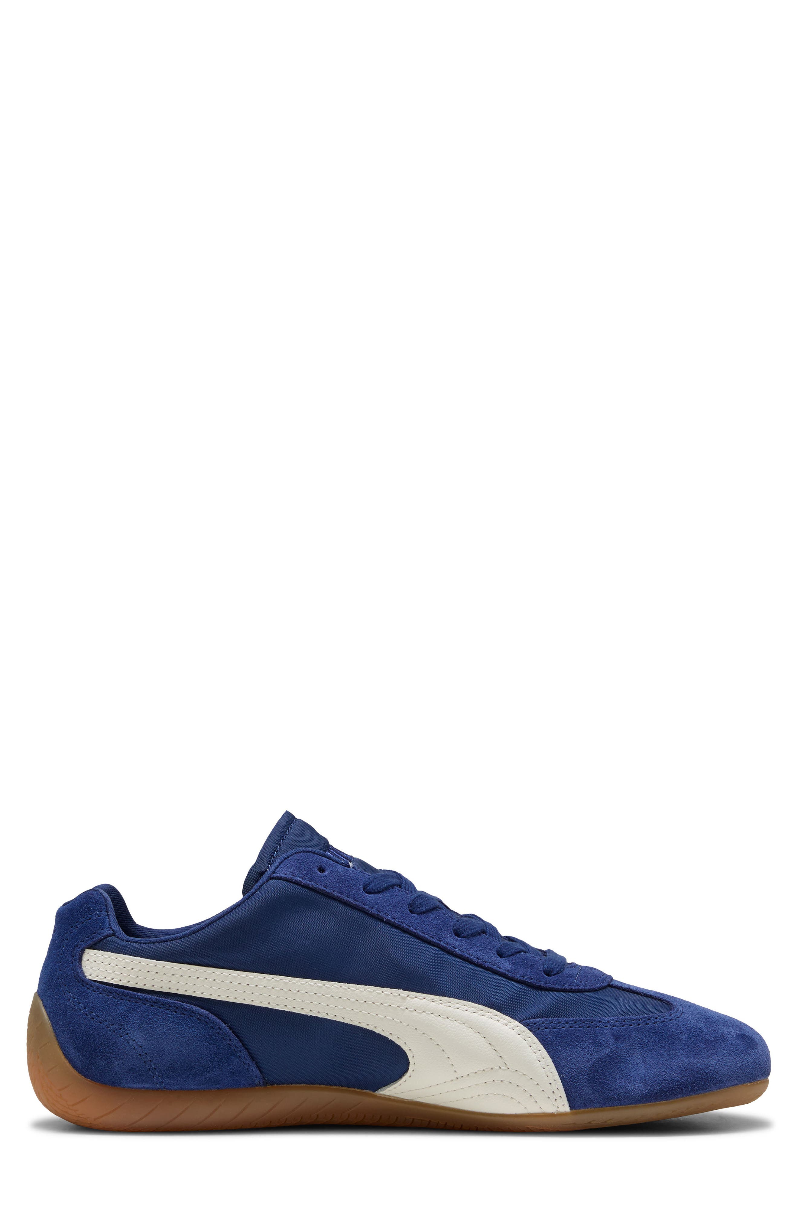 Speedcat Nylon Sneaker, Alternate, color, BLUE JEWEL/ PUMA WHITE