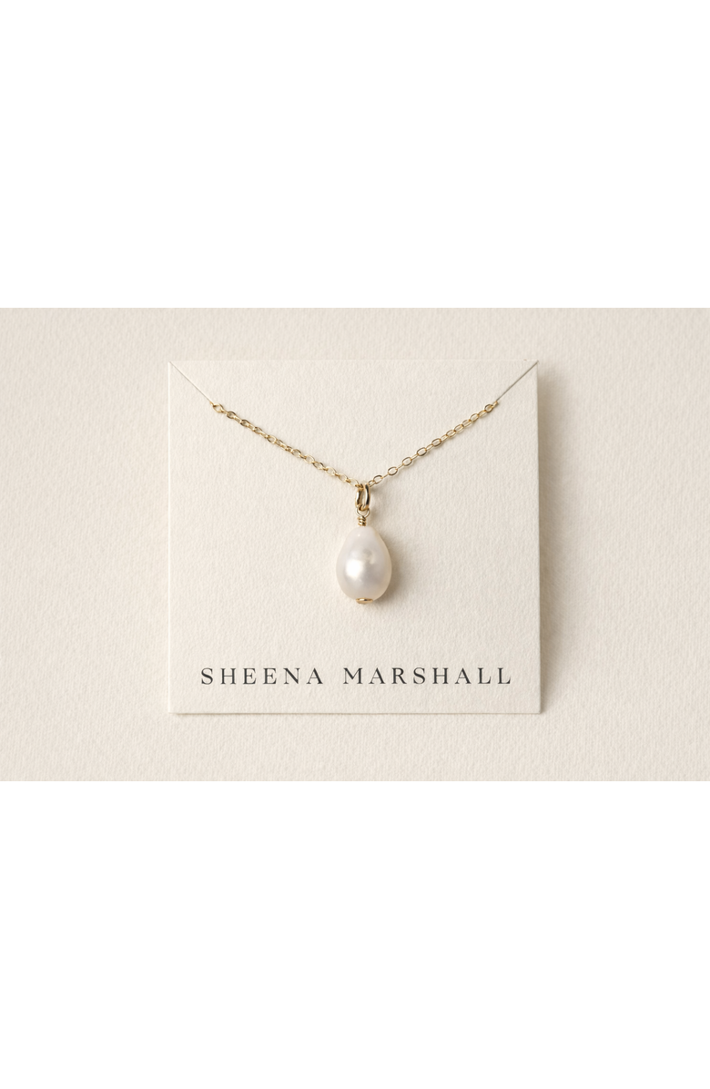 Sheena Marshall Jewelry Baroque Pearl Necklace, Alternate, color, 14K Gold Fill - 18-20"