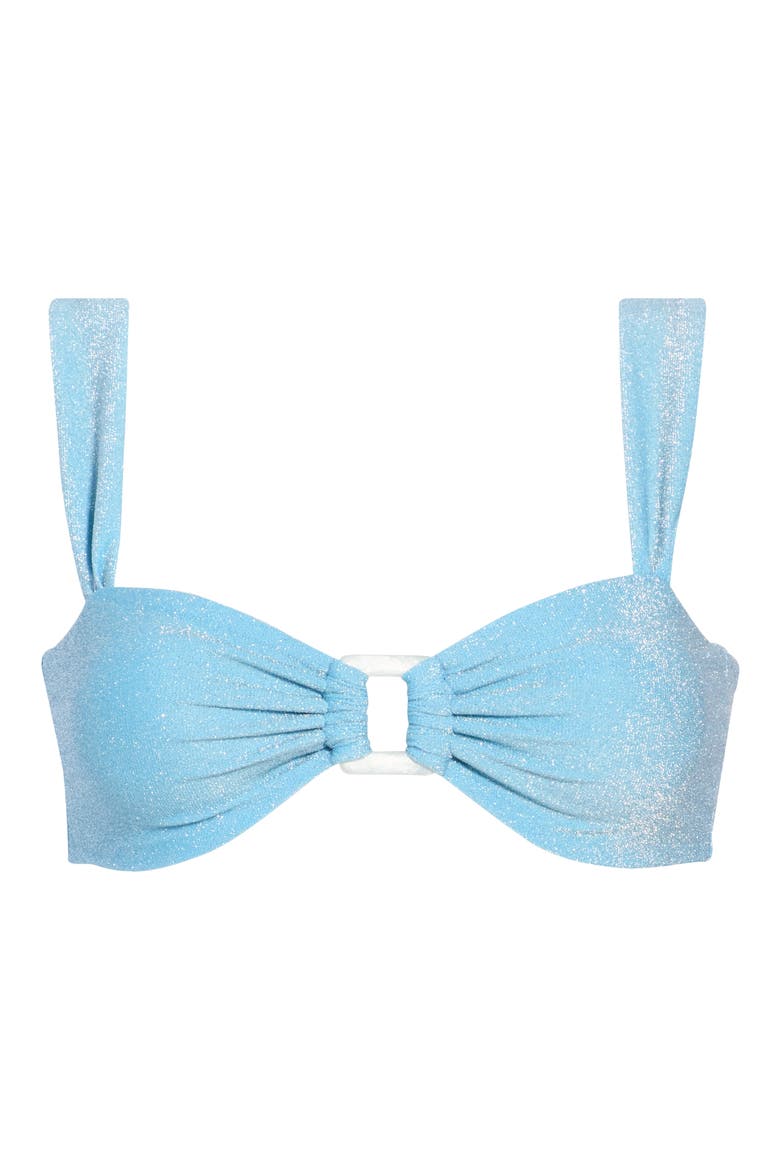 Lovebird Ring Bikini Top, Main, color, ETHEREAL BLUE