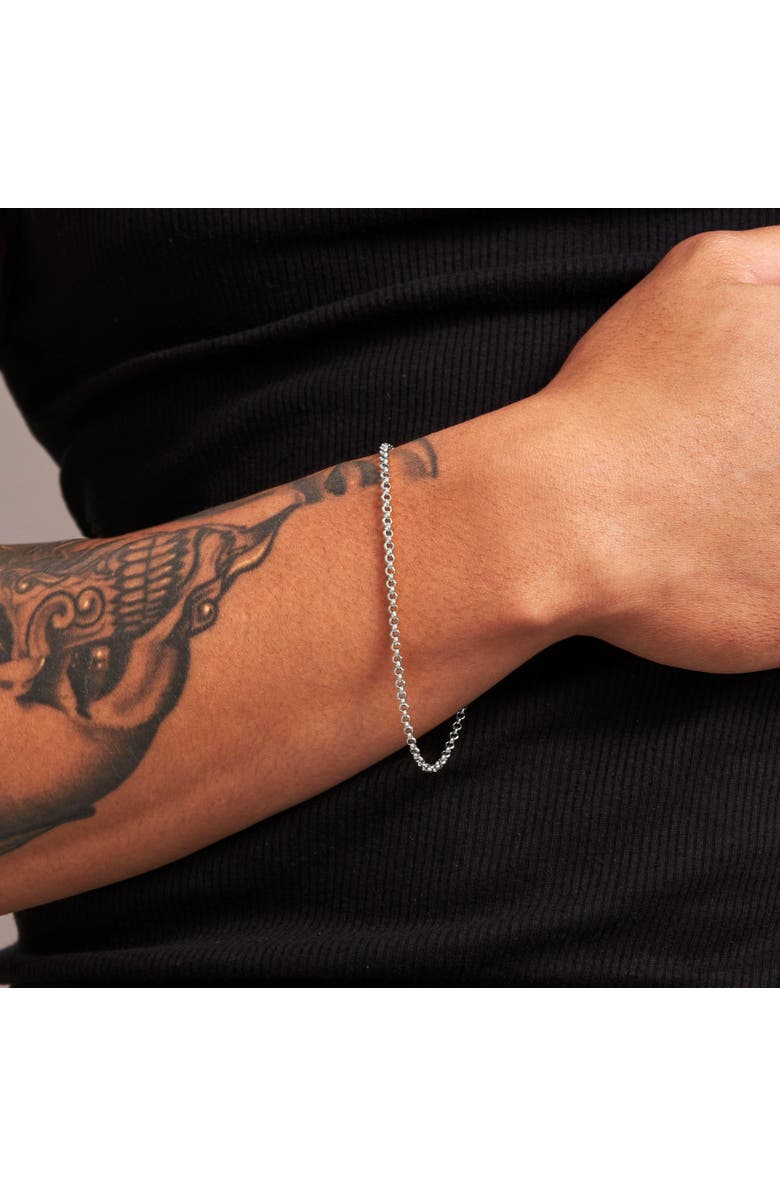 7879 Rolo Chain Bracelet, Alternate, color, Platinum