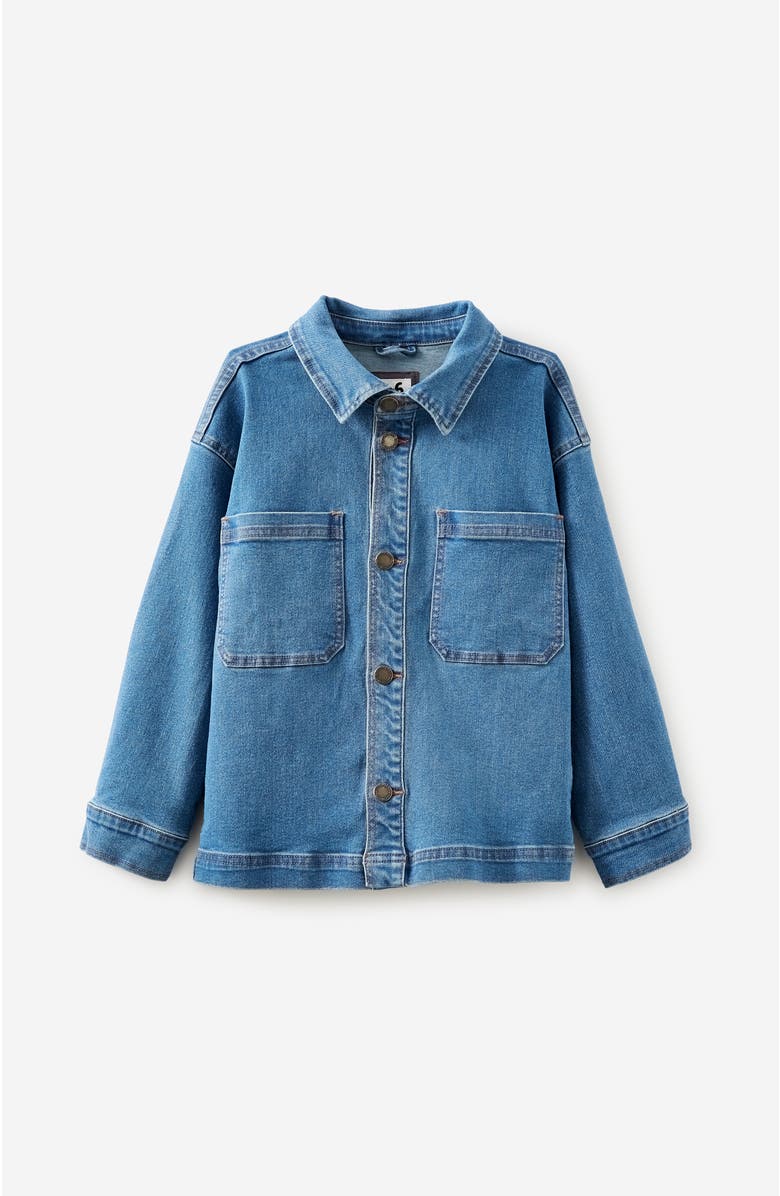 Cotton On Kids Kid's Regular Denim Jacket, Main, color,