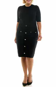 Ribbed Sweater Dress