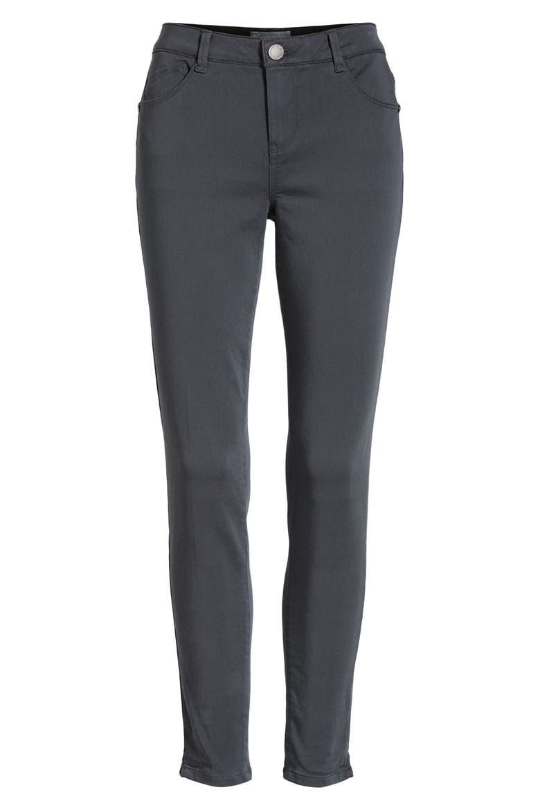 Ab-Solution Ankle Skinny Pants (Nordstrom Exclusive), Alternate, color, PEWTER