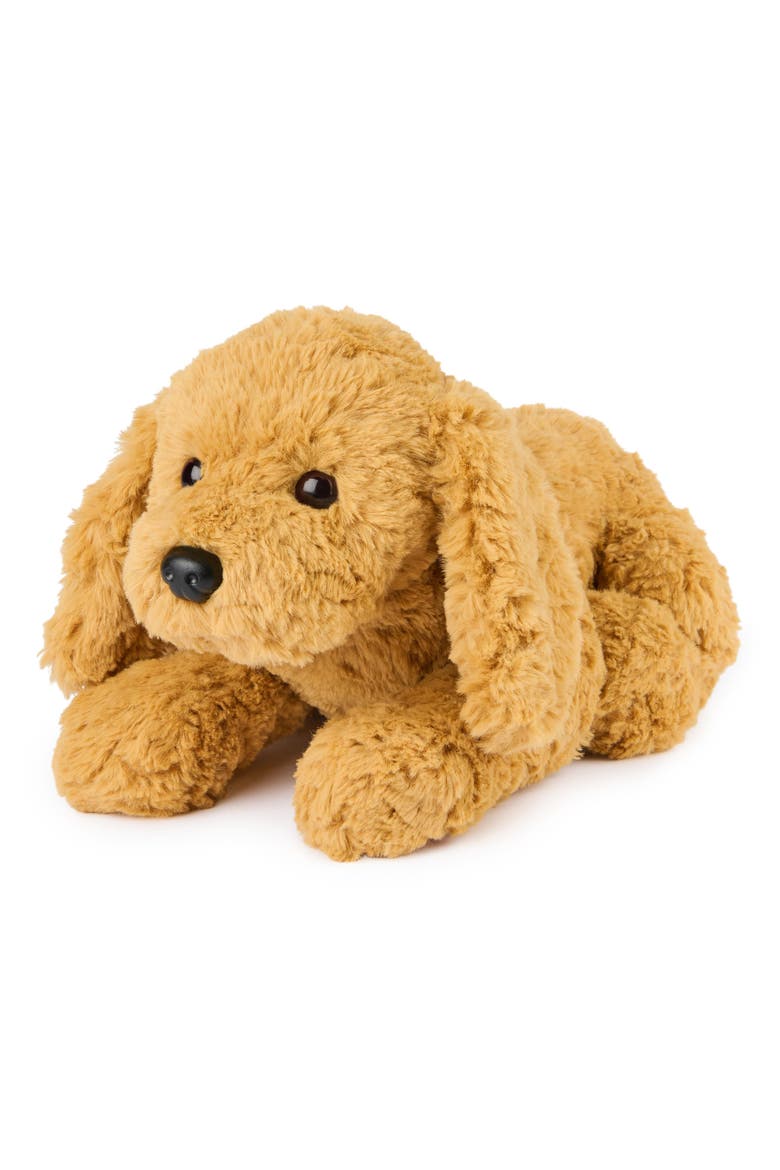 Muttsy Puppy Stuffed Toy, Alternate, color, BROWN