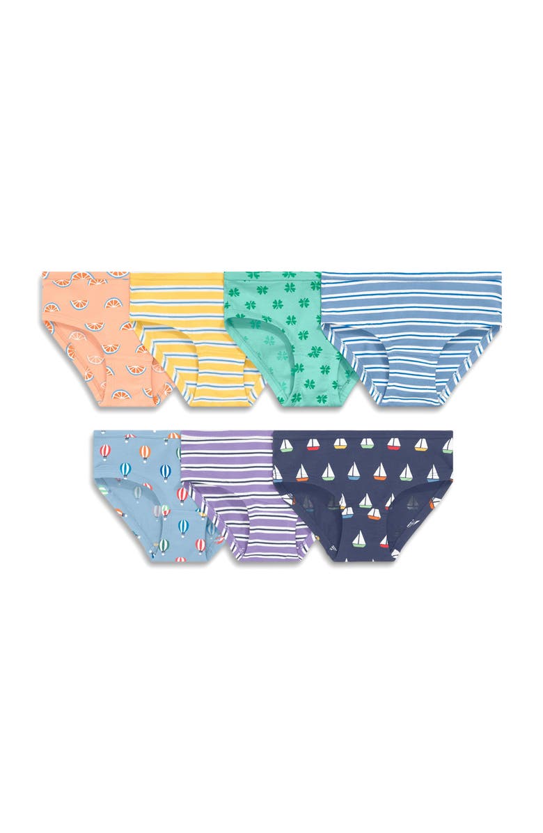 Primary Kids Bikini 7-Pack, Main, color, Spring Fun Mix