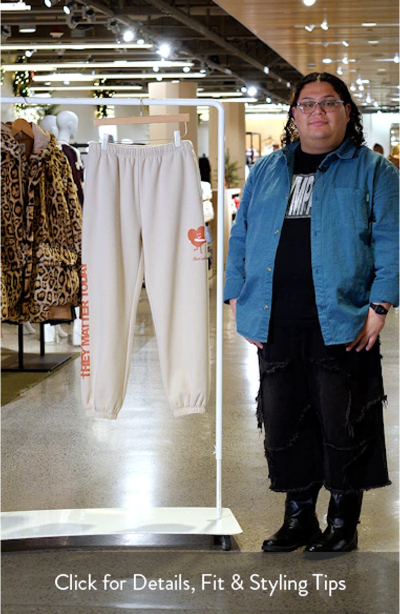 Everyone Matter Graphic Joggers, sales video thumbnail