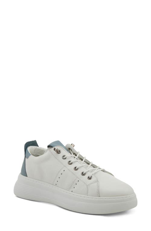 Spring Step France Sneaker In Blue Multi