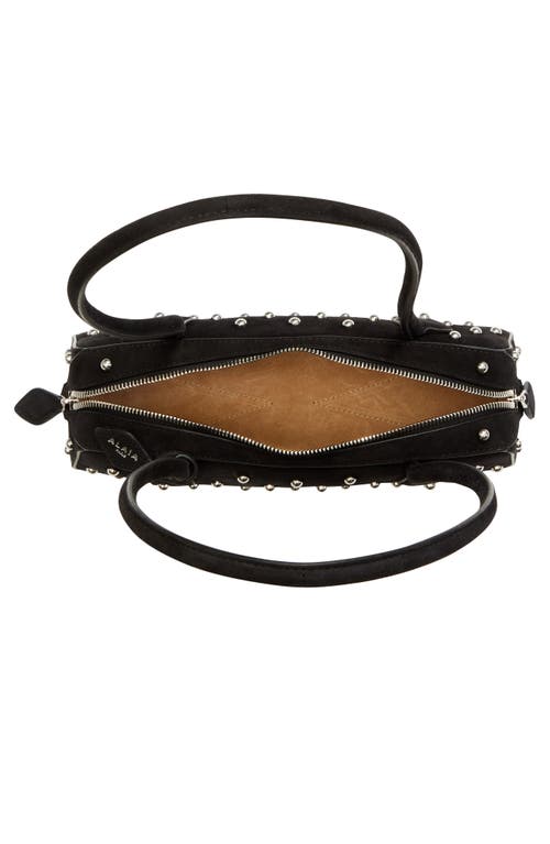 Alaïa Womens Noir Le Teckel Small Leather Shoulder Bag In Noir