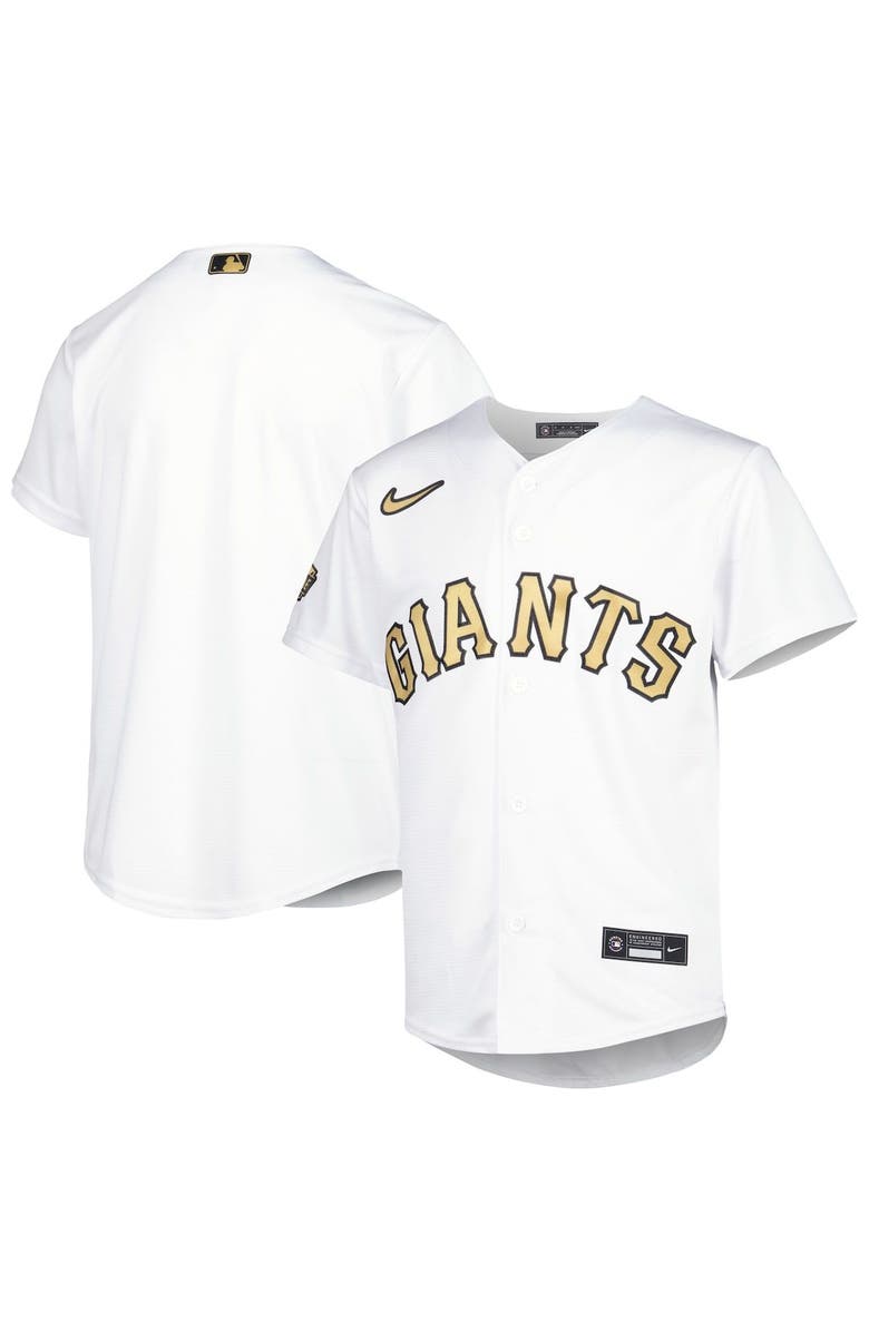 Nike Youth Nike White San Francisco Giants 2022 MLB All-Star Game Replica Jersey, Alternate, color, 