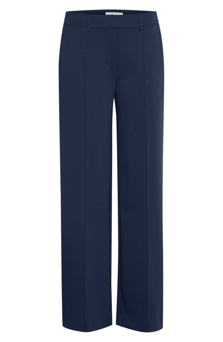 ICHI Wide Leg Pants, Alternate, color, Total Eclipse