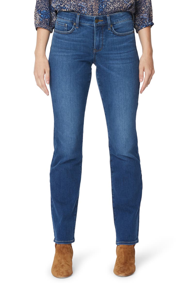 Marilyn Stretch Straight Leg Jeans, Main, color, PRESIDIO