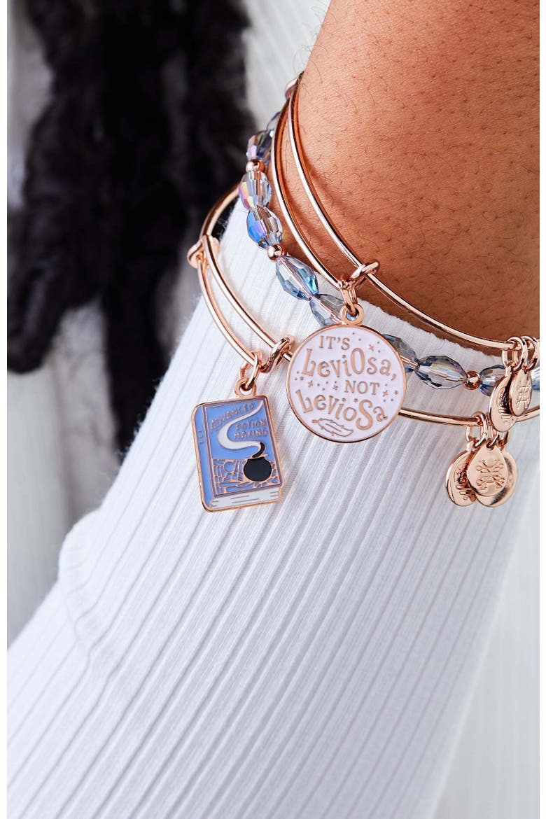 Harry Potter™ Hermione Bangle Bracelets Set Of 3, Alternate, color, Rose Gold