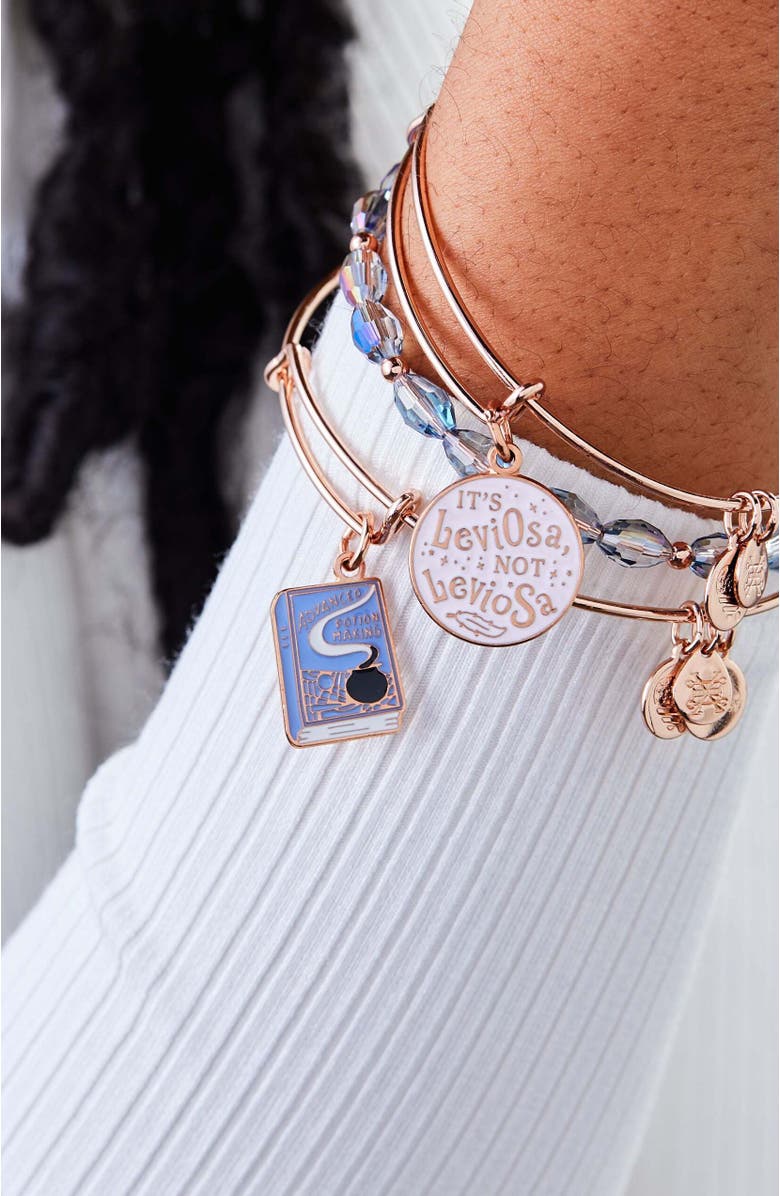Alex and Ani Harry Potter<sup>™</sup> Hermione Bangle Bracelets Set Of 3, Alternate, color, Rose Gold