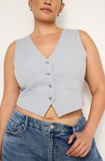 GOOD AMERICAN GOOD AMERICAN SUITING VEST 