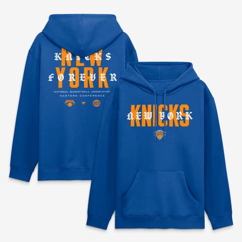 Men's Fanatics Blue New York Knicks Forever Legacy Hoodie