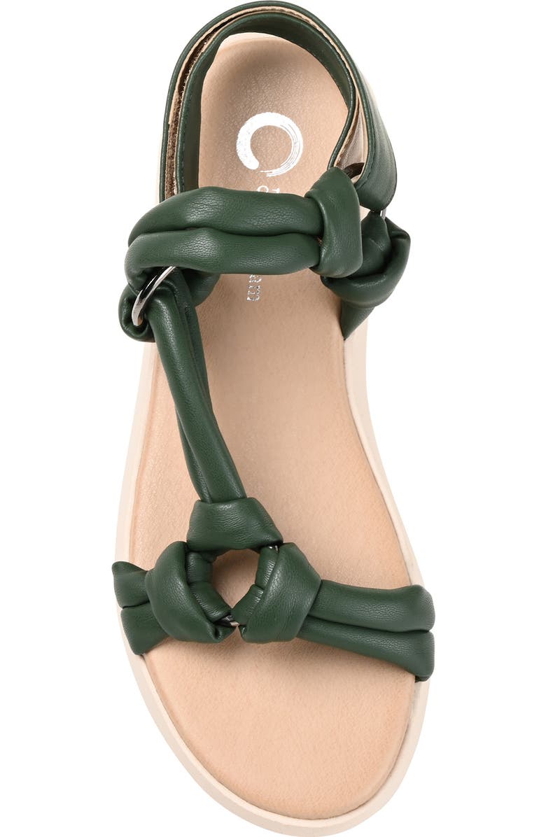 Journee Collection Marri Sandal, Alternate, color, Olive