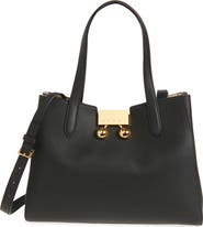 トートバッグ Marni SMALL TRUNKAROO TOTE BAG Small natural raffia-effect Trunkaroo beach bag | Marni