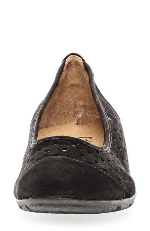 Gabor 44.169 Ballet Flat In Black