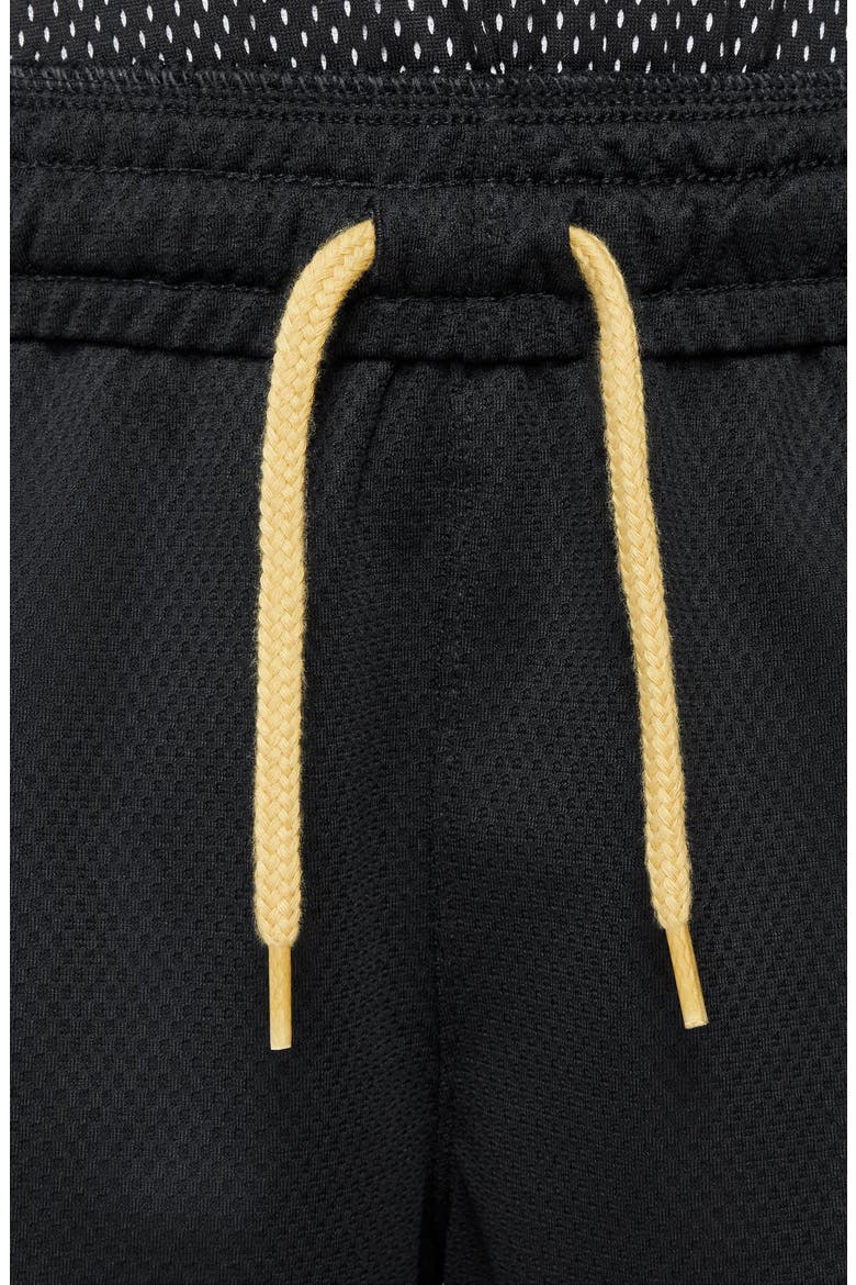 Kids' Dri-FIT Elite Basketball Shorts, Alternate, color, BLACK/ INFINITE GOLD
