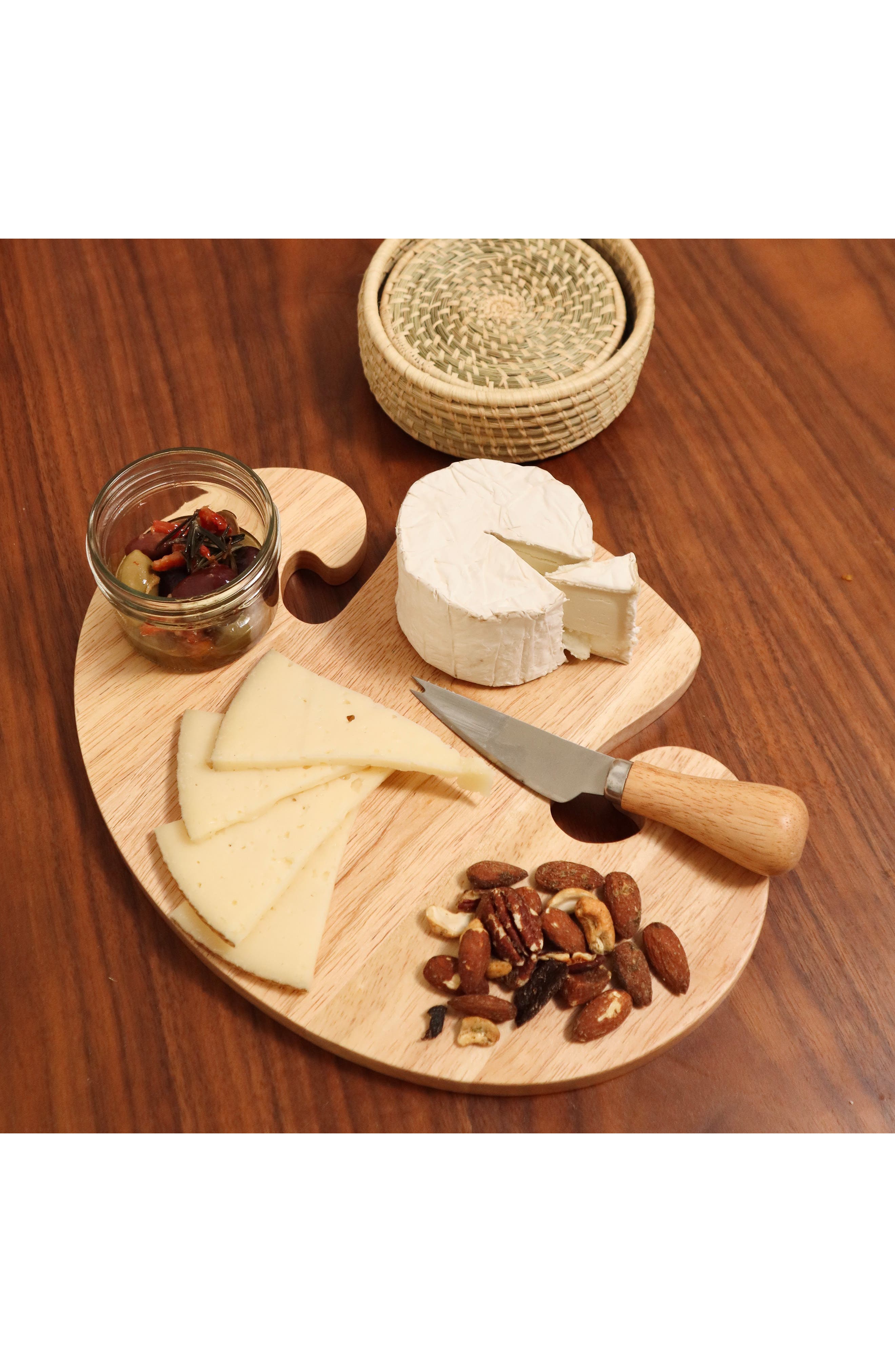 Kikkerland Design Mushroom Cutting Board & Knife Set | Nordstromrack