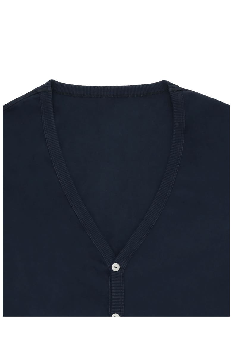 Cardy Cotton Knit Cardigan, Alternate, color, BLUE