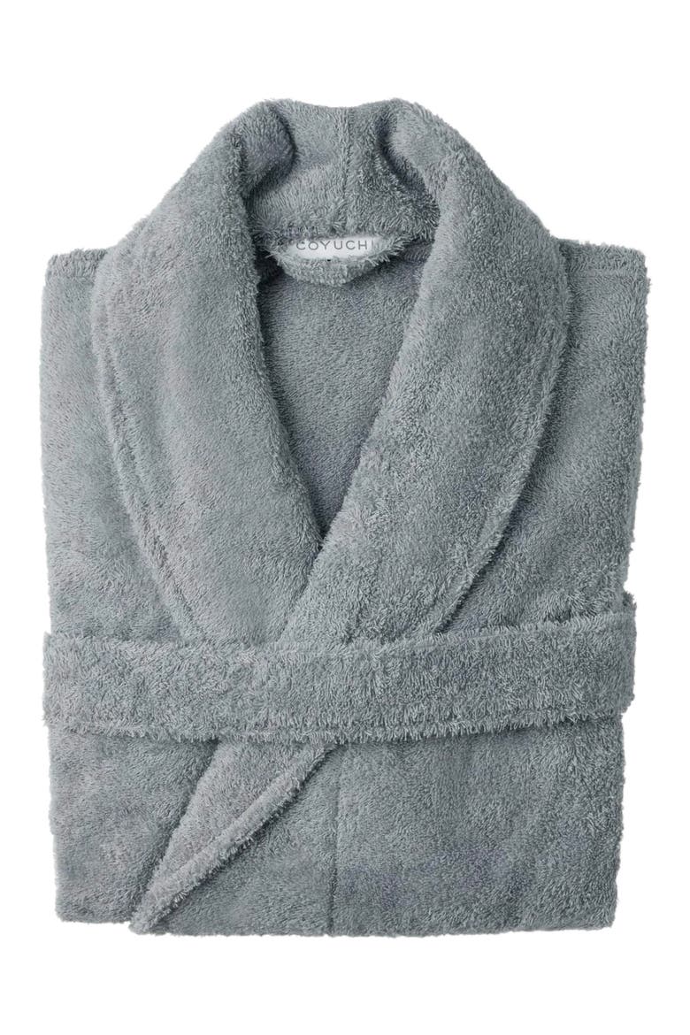 Cloud Loom Organic Cotton Robe, Main, color, FOSSIL