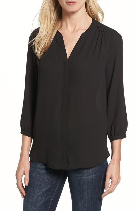 Women s Black Blouses Nordstrom