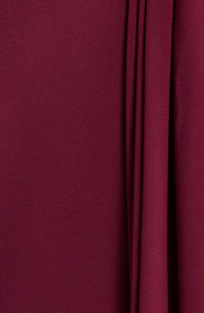 KASPER Tie Neck Top, Alternate, color, Shiraz