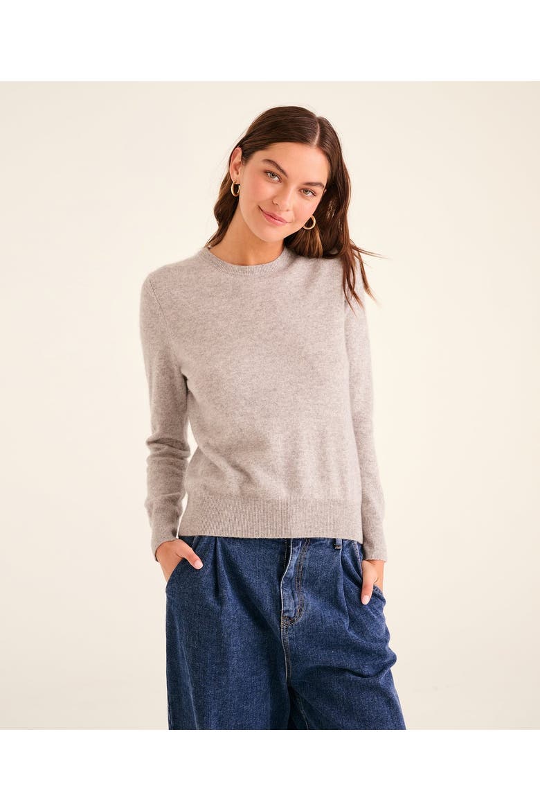 The Original Cashmere Sweater, Main, color, Cement
