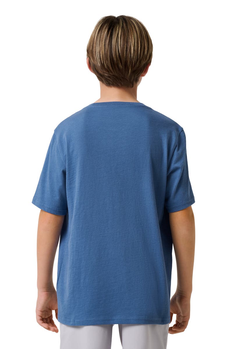 TravisMathew Kids' Bellhop Cotton Graphic T-Shirt, Alternate, color, Blue Horizon