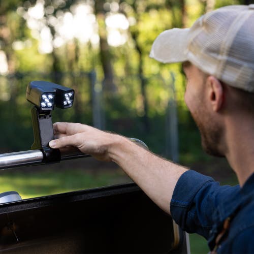 Maverick Fully Adjustable Led Grill Light In Black