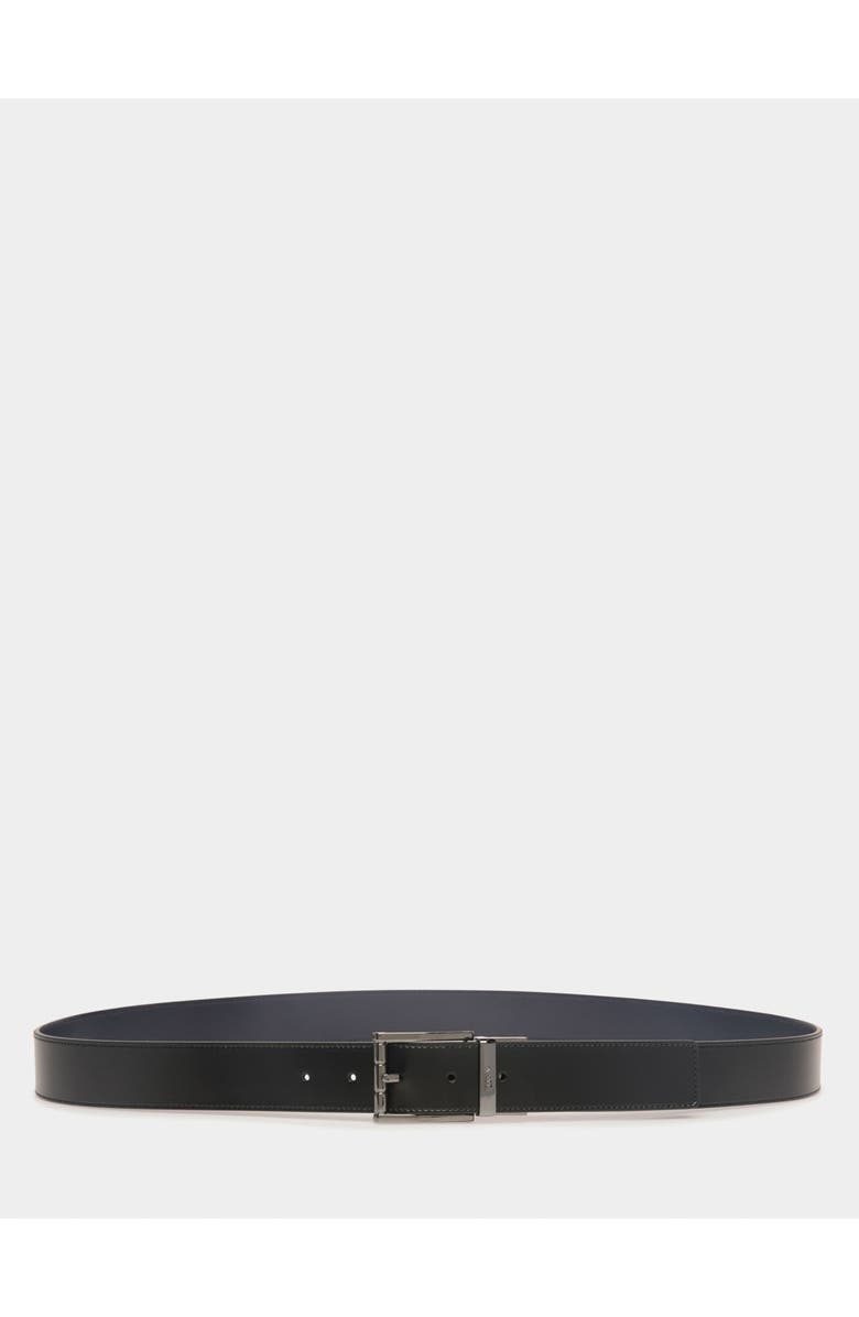 Bally Astory 35mm Reversible And Adjustable Belt In Calf Leather, Main, color, Multi
