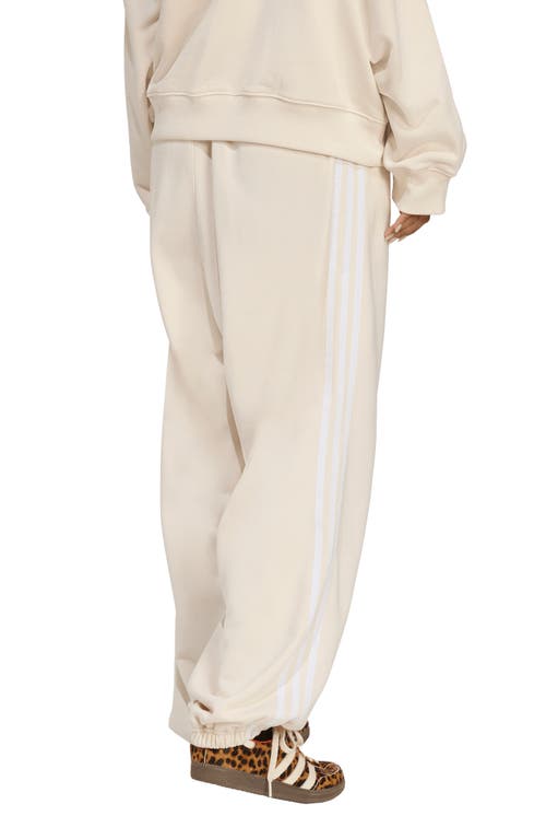 Adidas Originals Athl Dept French Terry Graphic Sweatpants In Neutral