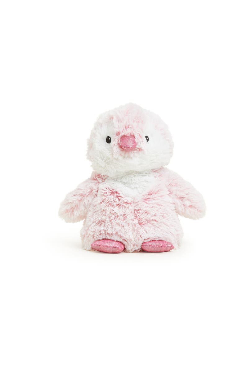 Warmies Penguin Plush Toy, Alternate, color, Bright Pink