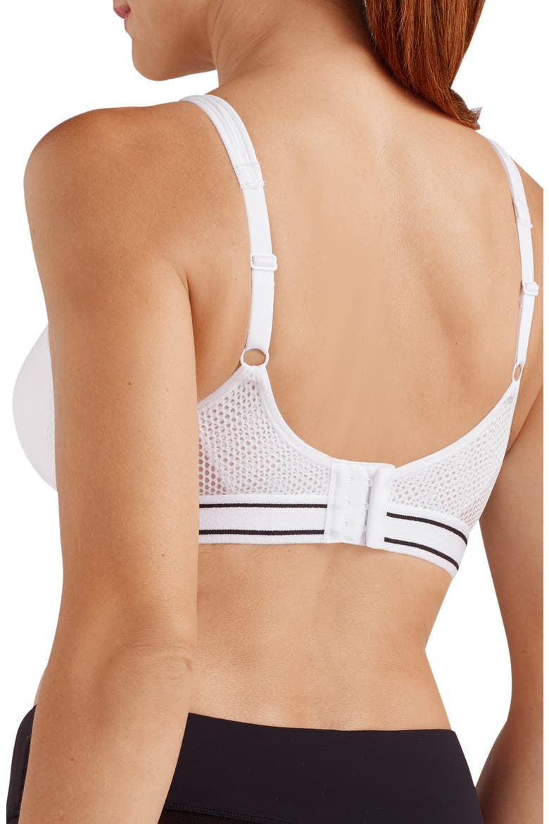 Performance Soft Cup Bra, Alternate, color, WHITE