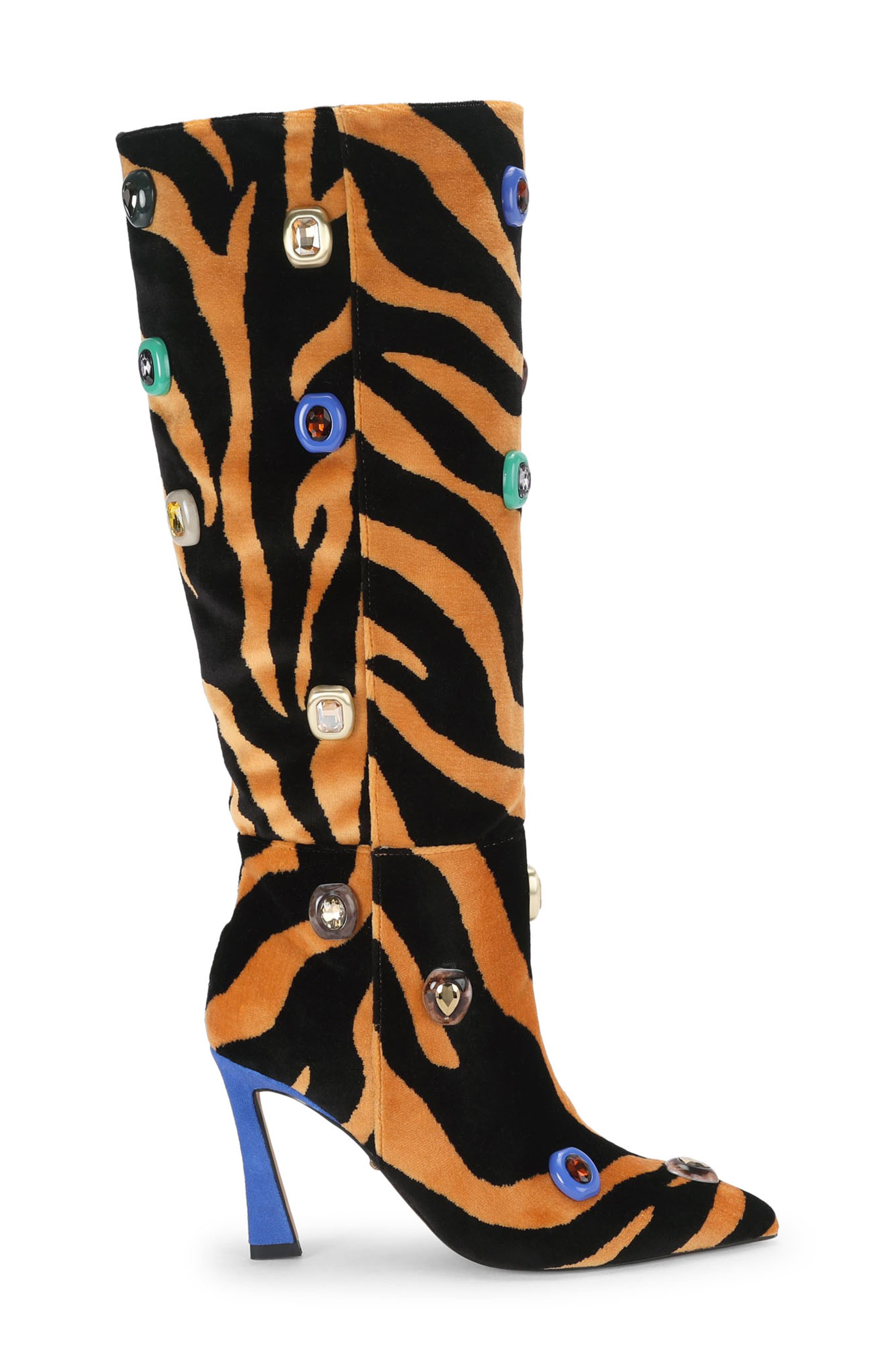 Annabel LouLou Knee High Boot, Alternate, color, ORANGE