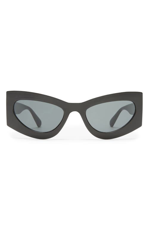 Aire Electra Sunglasses In Black/smoke Mono