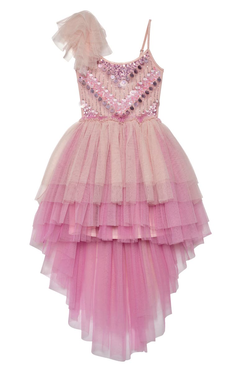Tutu Du Monde Kids' Embellished Tiered Tutu Party Dress, Main, color, 