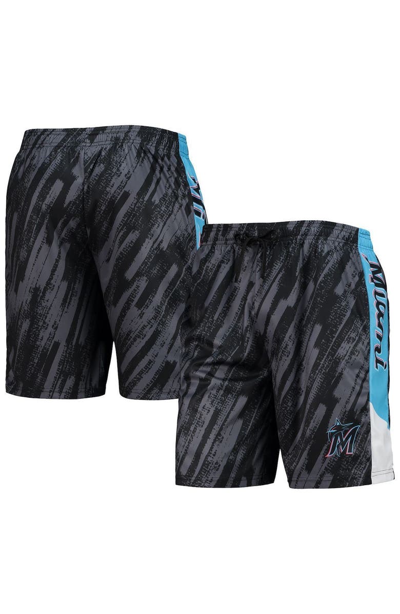 FOCO Men's FOCO Black Miami Marlins Static Shorts, Main, color, Black