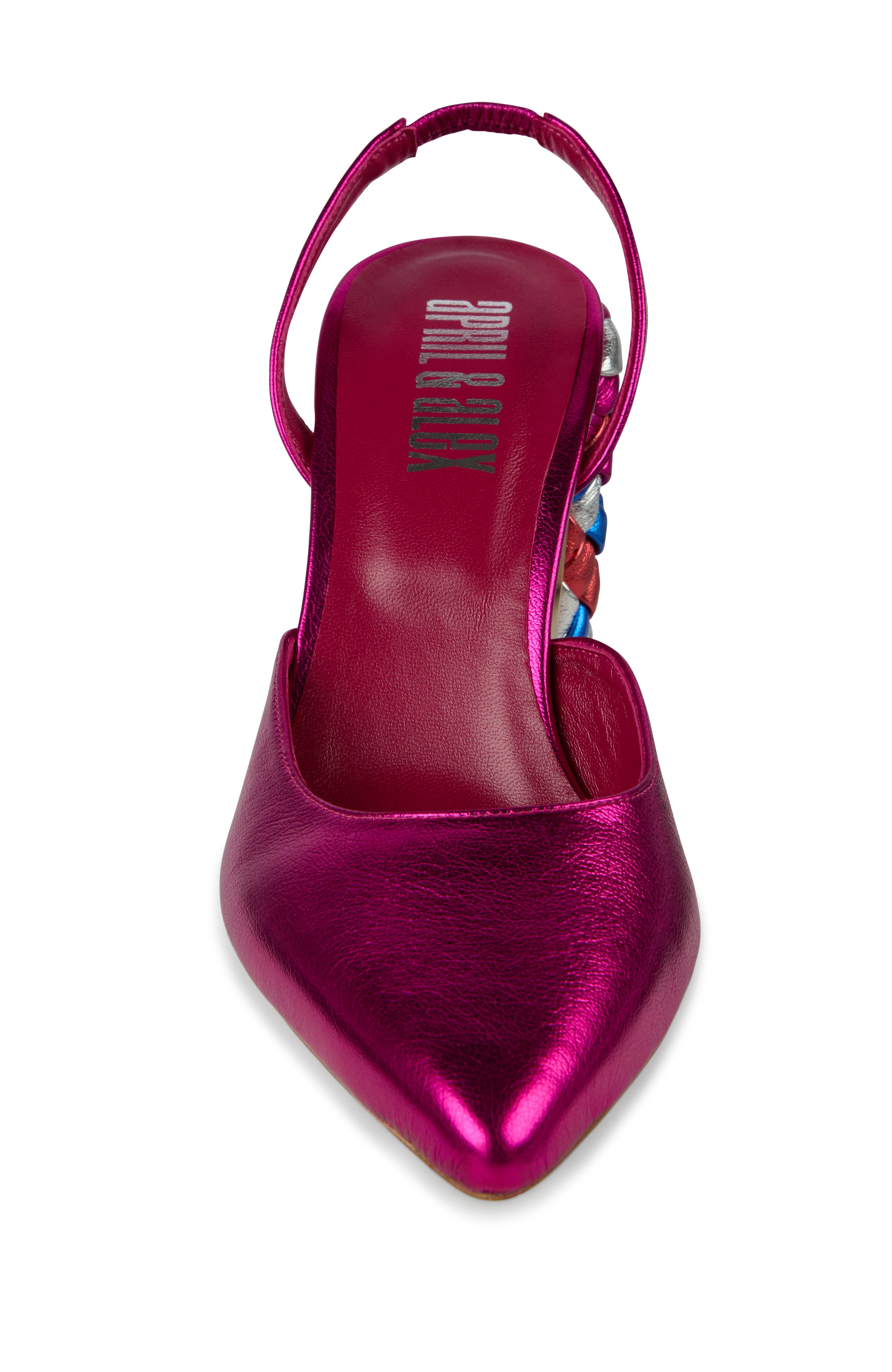 Athena Pump, Alternate, color, Fuchsia