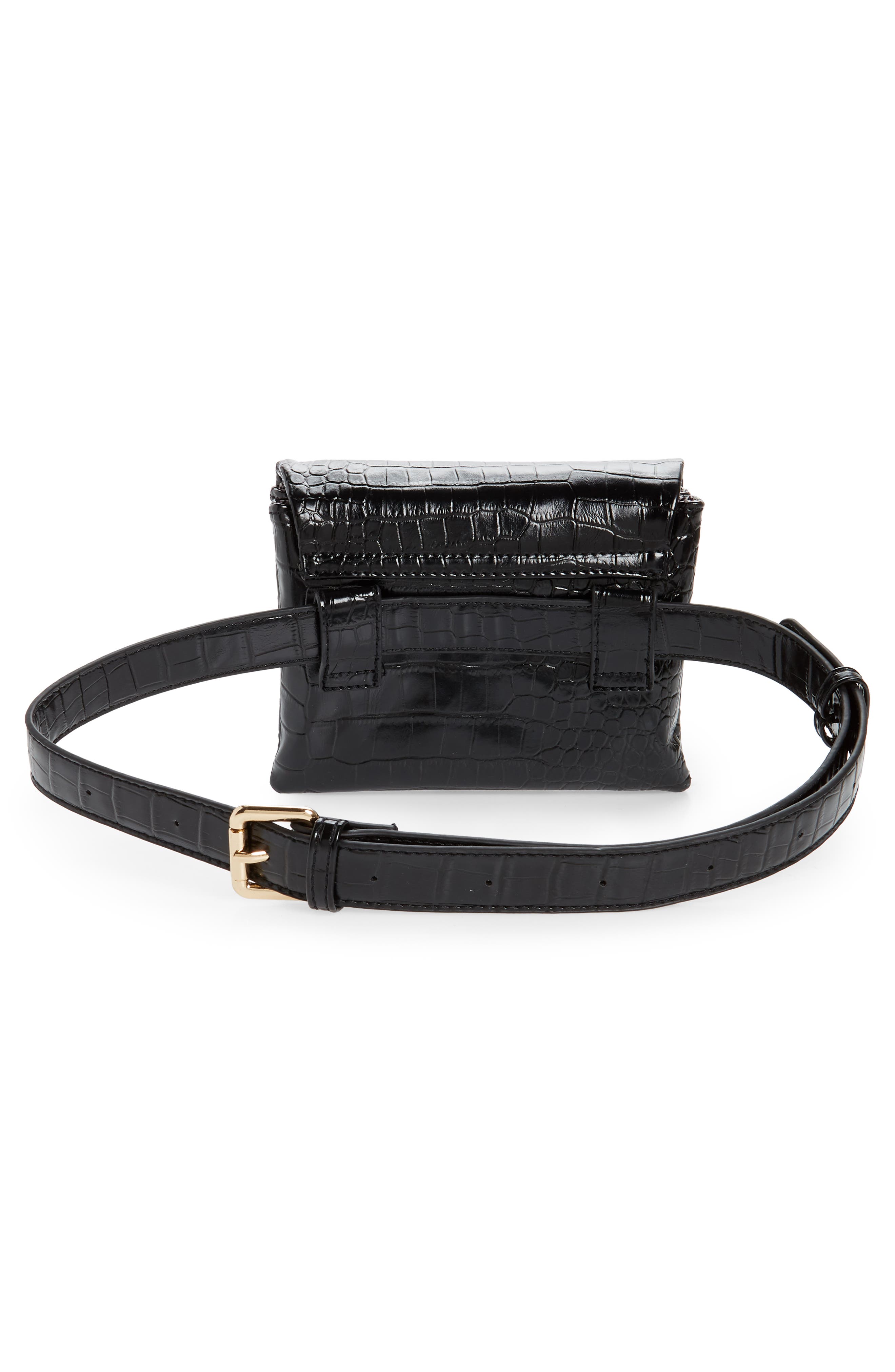 Mali + Lili Aria Convertible Vegan Leather Belt Bag, Alternate, color, 